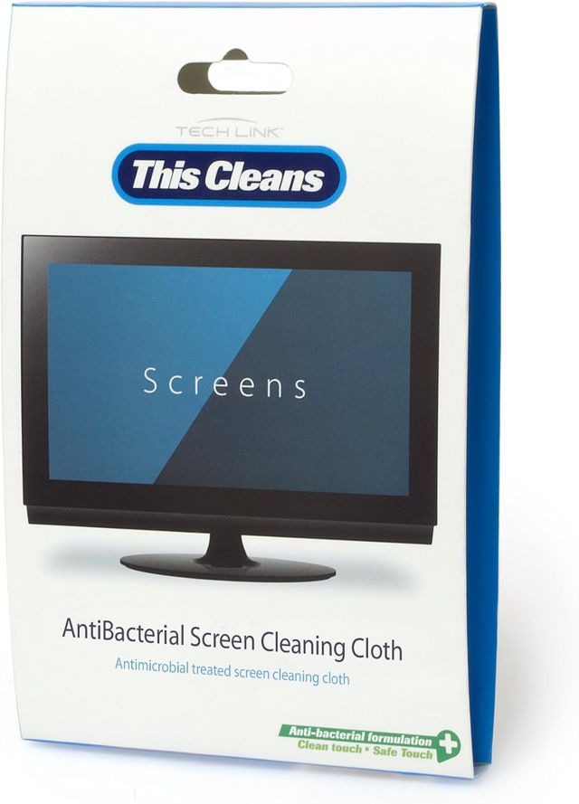 Techlink 511002 LCD/TFT/Plasma Chiffons secs de nettoyage d'équipement électronique kit de nettoyage pour ordinateur - Kits de nettoyage pour ordinateurs (Chiffons secs de nettoyage d'équipement électronique, LCD/TFT/Plasma, Microfibre, Gris)