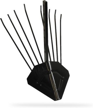 UNIVERSEL - Arracheur De Pommes De Terre À Profondeur Réglable - Pièce De Rechange - Largeur De Travail 24 cm - Tige de 40 x 12mm Avec Alésages De Diamètre 10 mm