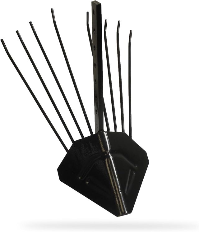 UNIVERSEL - Arracheur De Pommes De Terre À Profondeur Réglable - Pièce De Rechange - Largeur De Travail 24 cm - Tige de 40 x 12mm Avec Alésages De Diamètre 10 mm