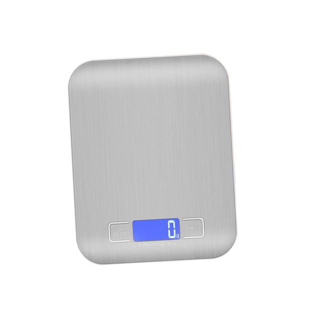 Ciieeo Balance De Cuisine En Acier Inoxydable - Balance De Précision 5 Kg/1 G Pour La Maison Et - Portable Facile À Nettoyer Outil De Cuisine