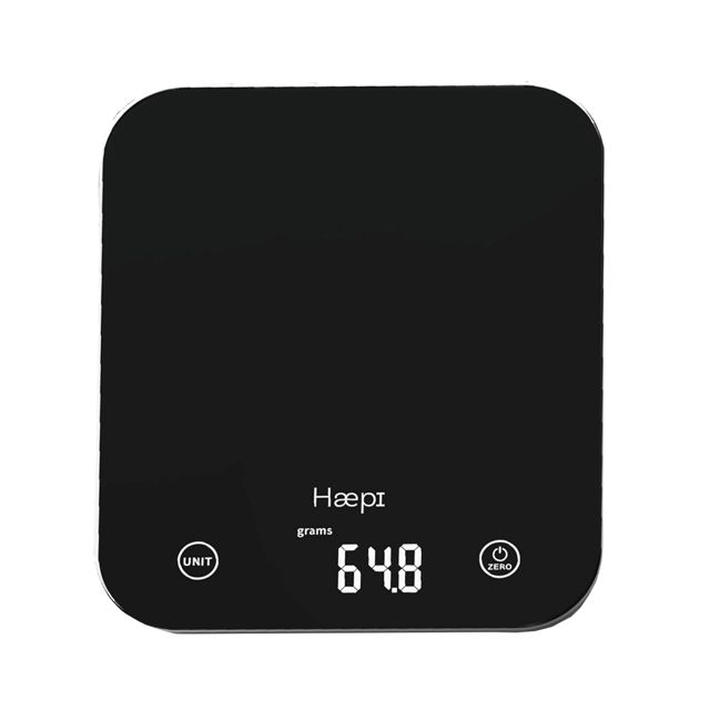 Haepi, Balance De Cuisine Electronique En Verre De Haute Précision 5000g1g, Fonction Tare, Fonction Liquide