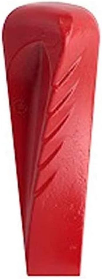 Leborgne, Coin Éclateur Rouge 2,1 Kg, outil de jardinage robuste et efficace, une solution efficace pour diviser le bois de chauffage en morceaux, en Acier forgé trempé, Résistant à l'usure
