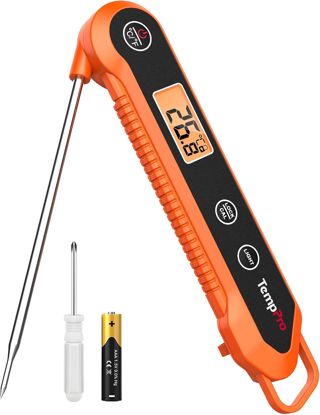 TempPro TP03H Thermomètre à viande étanche IPX6, thermomètre de cuisson