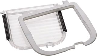 Ferplast Porte de Rechange pour Port pour Chats chatière, Porte basculante Swing 5-7 Taille Petite, Blanc
