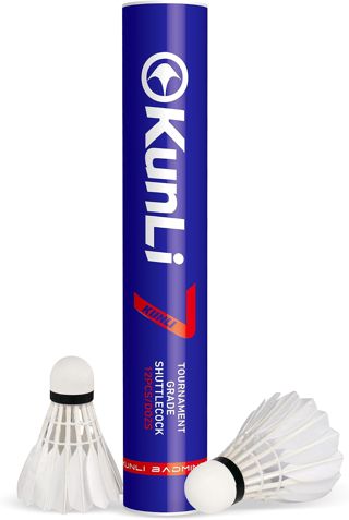kunli Volants de Badminton Lot de 12 avec Une Grande durabilité