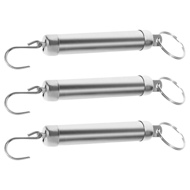 3 Pièces Balance Cuisine Suspendue Mécanique en Acier Inoxydable