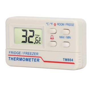 Thermomètre Réfrigérateur Digital avec Alarme pour Cuisine Maison