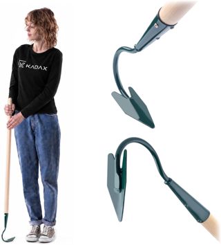 KADAX Cultivateur à main en métal Aérateur de sol - Accessoire de jardin - Râteau à fleurs