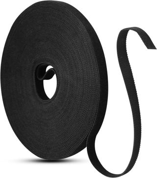 Redamancy Kit de Gestion des Câbles sous Bureau,60 Bandes Réutilisables Cable Management, Adhésif Fort, Organisation Câble Écologique, Anti-Dérangement pour Bureau/Maison