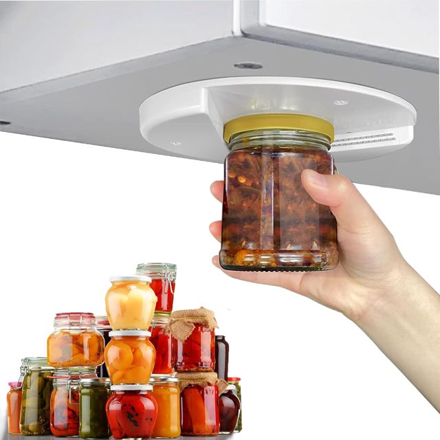 Ouvre Boite De Conserve,Ouvre-bocal automatique pour bocaux scellés,ouvre tous types de bocaux et de bouteilles,idéal pour les personnes âgées et les mains faibles ou arthritiques