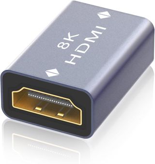 VCELINK Coupleur HDMI 2.1 8K 60Hz Femelle Femelle plaqué Or Arc HDR, 3D UHD
