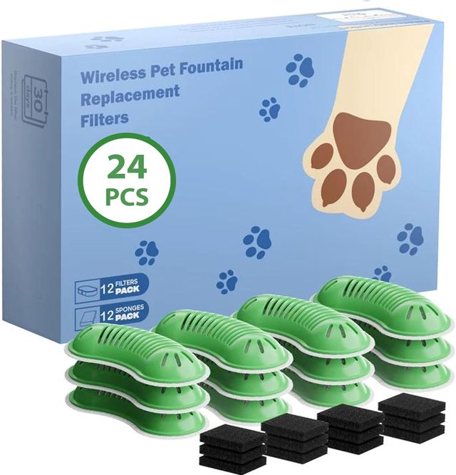 Fontaine a Eau Chat sans Fil: Fontaine à Eau pour Chat à Pile - 2,6L Fontaines Eaus Chats Detecteur de Mouvement - Distributeur Eaus Chats Rechargeable avec Batterie - Silencieux Distributeur Chien