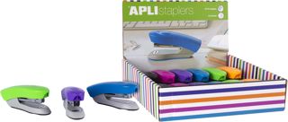 Apli 014939 12 Agrafeuses, Coloris Assortis