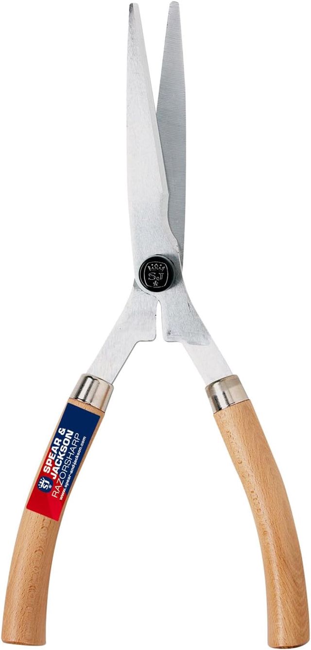 Spear & Jackson 4868SS Cisaille à haies, encoche coupe-tiges, 203 mm