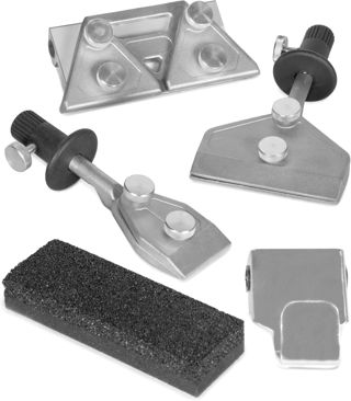 WEN 42704B Kit d'accessoires d'affûtage pour système d'affûtage Argenté 25,4 cm