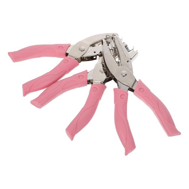 3 pièces Perforatrice Manuelle Rose Trou 1,5mm 3mm 6 MM