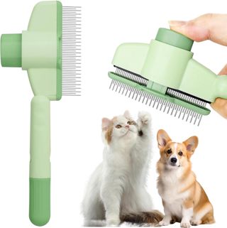 Fellblitz Brosse pour chat, brosse à poils et toilettage