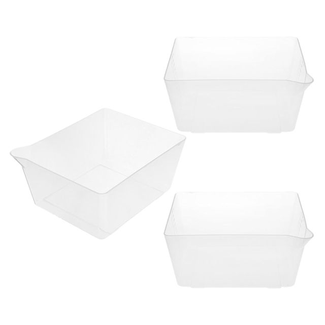 UKCOCO Lot de 3 Bols en Plastique Réutilisables de 1200ml pour Balance Électronique, Légers et Faciles à Manipuler, Plateau de Mesure pour Préparation de Repas Cuisine