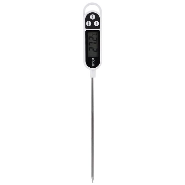TOPINCN Thermomètre de Cuisson Numérique, Lecture de Données Claires de Haute qualité, Mesure de la Température de la Viande BBQ pour la Cuisine, 1 Pièce