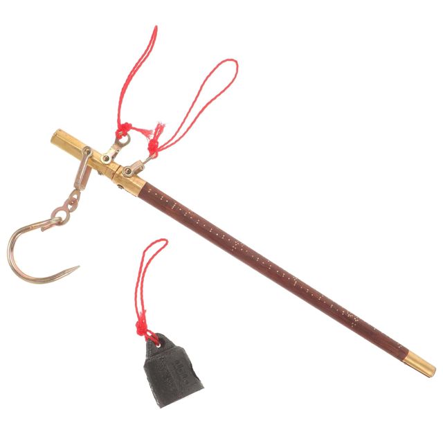NUOBESTY Balance Mécanique en Bois Crochet Suspendu, Fabrication Soignée, Échelle Traditionnelle Maison Cuisine, Style Classique Chinois, Précision Assurée