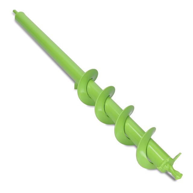 WERHE Tarière 80 x 600 mm pour Visseuse et Perceuse, Tarière de Jardin