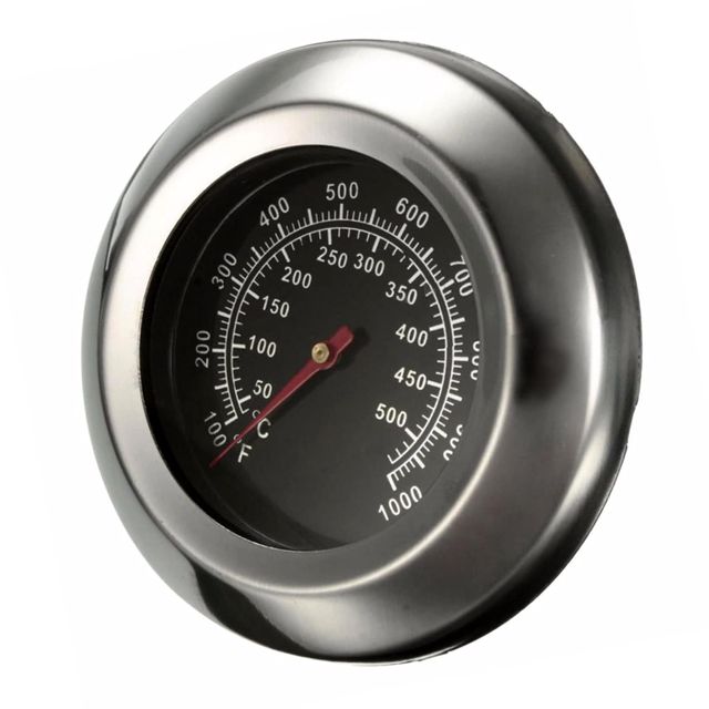 Aramox Thermomètre de Four Thermomètre à Viande en Acier Inoxydable 100 à 1000 Degrés Fahrenheit Cadran Analogique à Large Plage pour la Cuisine, la Cuisson, le Gril, le Fumoir, la Cuisson au Barbecue