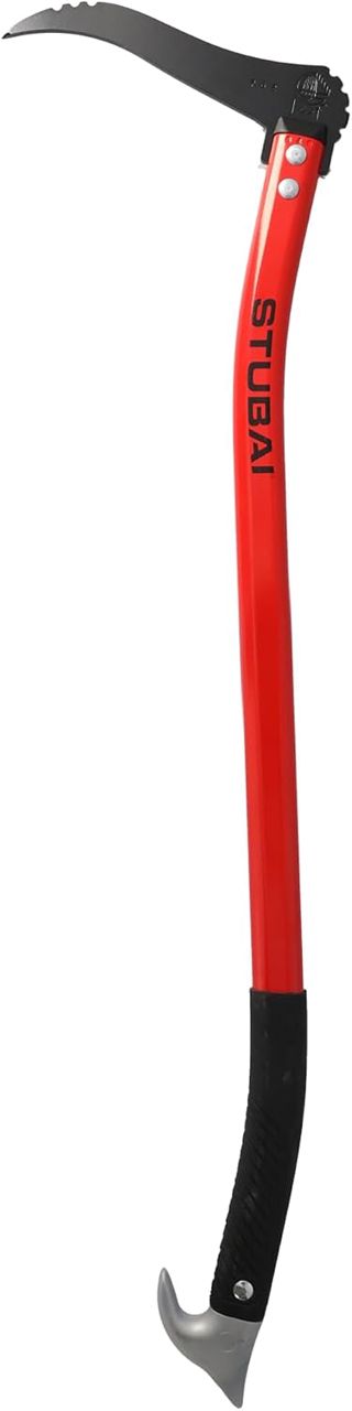 STUBAI Handsappie | Manche Ergonomique incurvé en Aluminium | 700 mm | Tire-Branche | Pince à Main pour ramasser, déplacer et Transporter des Morceaux de Bois et des Troncs d'arbres