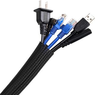 AGPTEK Manchon de Câble, Gaine Câble Informatique Tressée, 3 M, 13-23 mm Ø