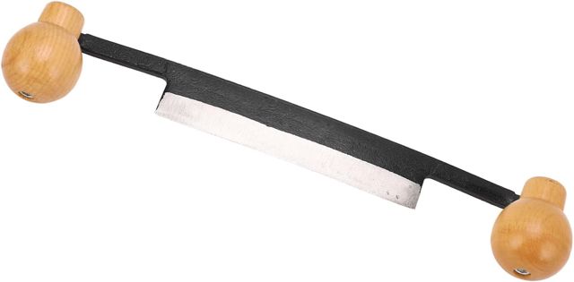 Couteau à Bois Droit Antidérapant pour Menuiserie Écorçage