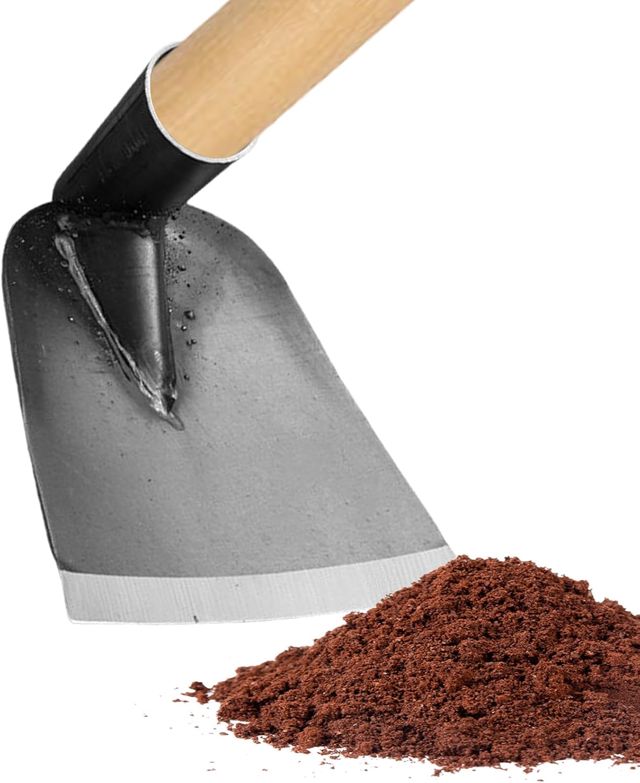 Hachoir pour le jardinage – Pioche anti-mauvaises herbes, outil à main robuste pour cultiver des légumes, pièce de rechange durable, design en métal résistant à la rouille | Outil de travail du sol