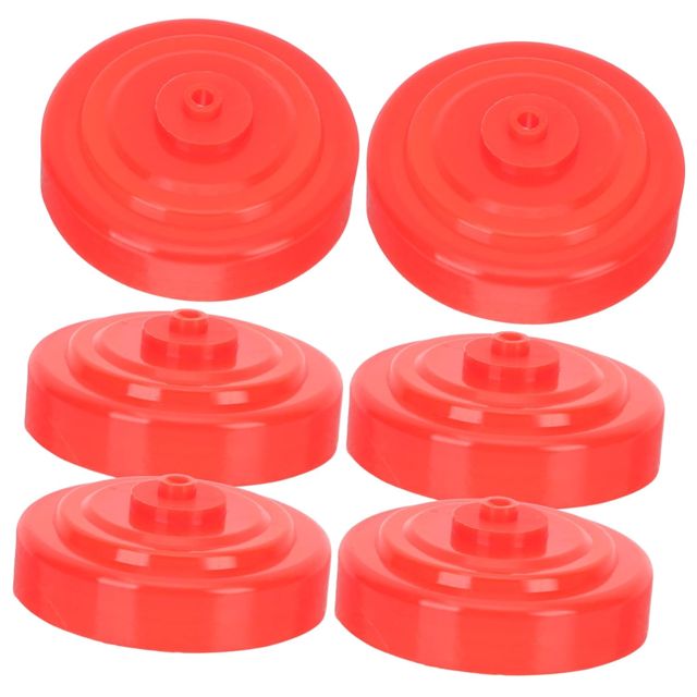 POPETPOP Lot de 6 Housses de Protection pour Thermomètre Culinaire en Silicone Rouge, Réutilisables, Légères et Faciles à Transporter Cuisine
