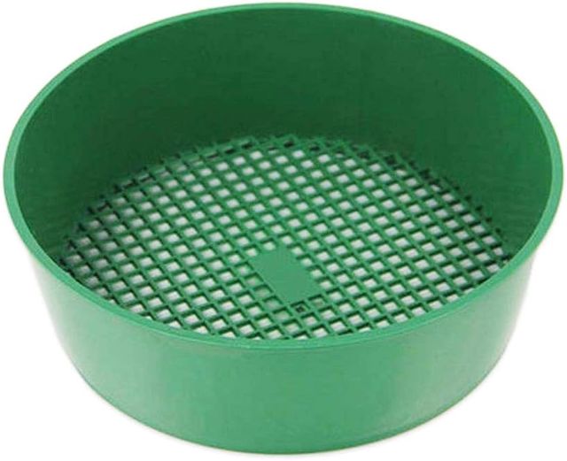 Tamis De Sol De Jardin, Outil De Jardin Portable En Plastique Léger Et Filtre Efficace Pour Pierre Et Débris Pour Jardinage 21 Cm De Diamètre Pour Tous Les Jardiniers