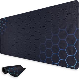 Niviy Tapis de Souris XXL Noir 900x400mm sous Main Ergonomique