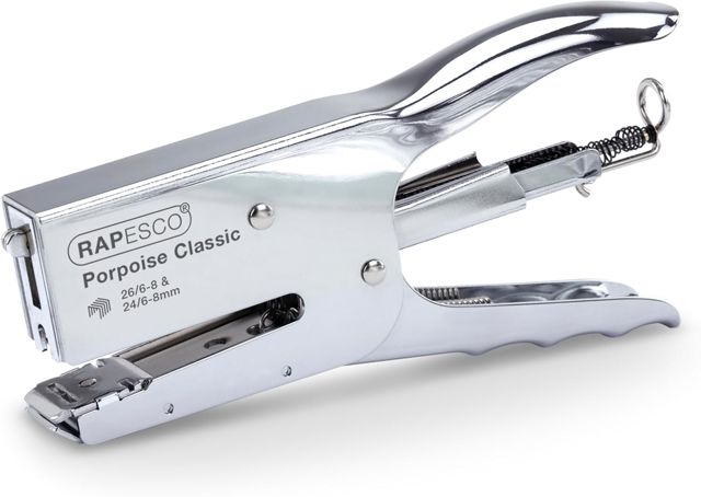 Rapesco R81000A3 Pince Agrafeuse Classique Porpoise, Capacité 45 Feuilles