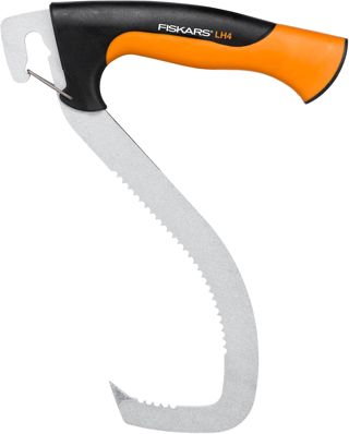 Fiskars Levier d'abattage avec crochet de levage, Pour bûcheronnage