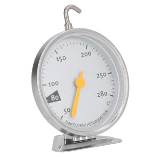 FTVOGUE Thermomètre de Four Thermomètre à Cadran Alimentaire en Acier Inoxydable 122 à 536 Degrés F Crochet Rotatif Haute Précision pour Barbecue Cuisine Cuisson Rôtissage Cuisson