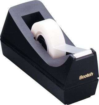 Scotch Dévidoir de Bureau C38, Noir, 1 par Paquet