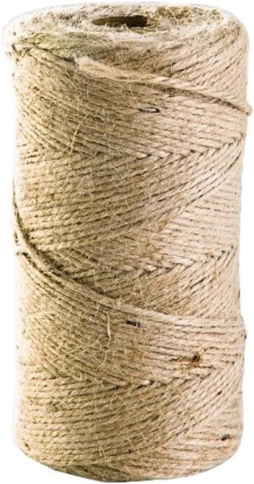 CORDERIES TOURNONAISES 04743 - Ficelle en Jute - 200 m - Diamètre 2,5mm