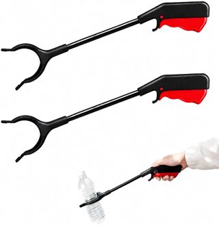 2 Pièces Pinces Déchets Abs Antidérapantes Greifzange für Senioren