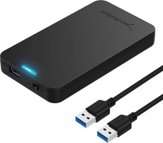 SABRENT Boitier Disque Dur 2.5, Rapide 5Gbps Boitier SSD Externe pour HDD 2,5" Pouces, Adaptateur SSD vers USB 3.0, Lecteur Disque Dur, sans Outils, Supporte UASP, câble USB Inclus (EC-UASP)