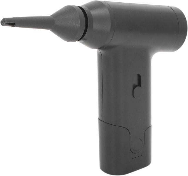Plumeau D'air sans Fil Rechargeable 110000 Tr/min, Aspirateur de Type C pour Voitures, Canapés, Claviers Portables Noirs