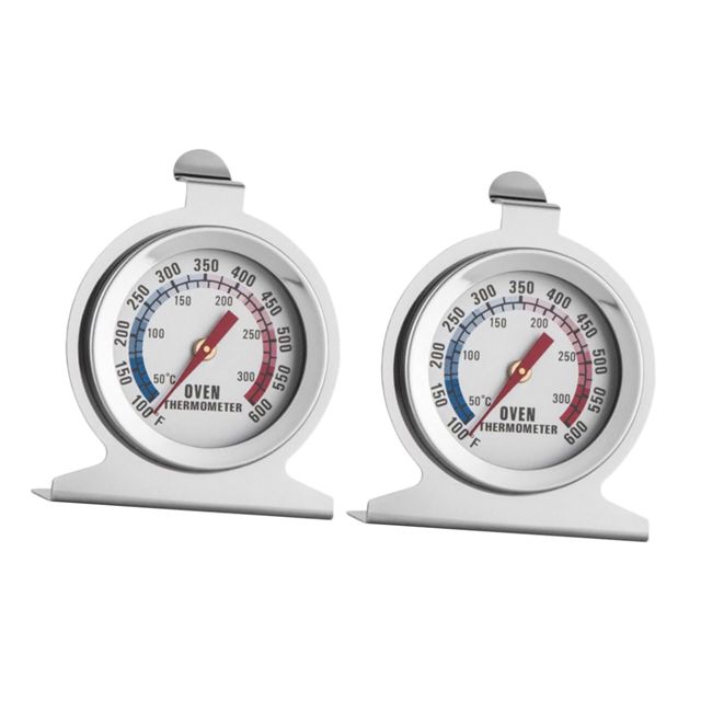 TOYANDONA 2pièces Lot de Thermomètres pour Four de Cuisine Outils de Mesure de Température pour Barbecue et Cuisson