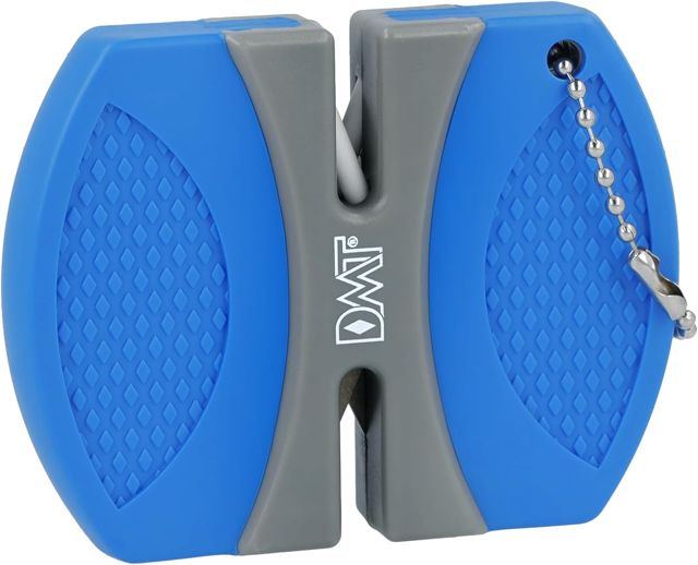 DMT PocketSharp Aiguiseur de Couteaux | Aiguiseur de Poche Outdoor à 2 Étapes | Affûtage en V au Tungstène & Céramique pour un Affûtage Grossier et Fin à l'Angle Parfait | 20174
