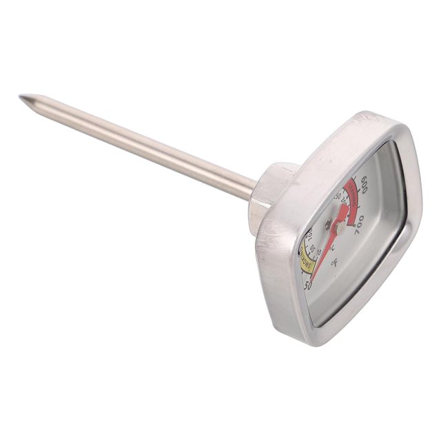 ARTIBETTER Thermomètre Design pour Cuisson au Four et Grillades en Acier Inoxydable pour Four Sonde M8, Plage 10 350 °c Cuisine
