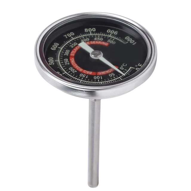 Ustensiles de cuisine en acier inoxydable 0-1000 ℉ thermomètre de four haute précision thermomètre barbecue jauge de température pour cuisine
