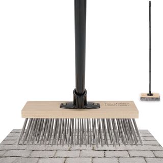 Hausfelder Balai en Fil d'acier 30 cm, Manche, Cour Jardin Atelier