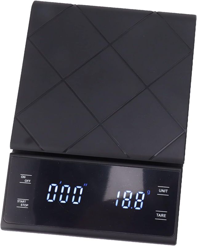 Syrisora Balance à café 3kg 0.1g, Balance de Cuisine Numérique Tactile