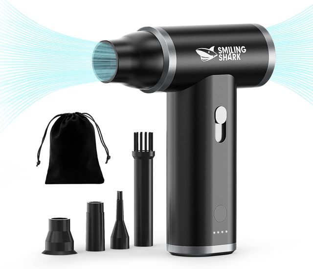 Smiling Shark J01 Souffleur Air Comprimé 130000TR/Min Alliage d'Aluminium