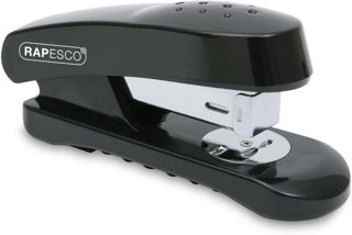 Rapesco 1393 Snapper Agrafeuse, Capacité 20 Feuilles, Bleu Transparente