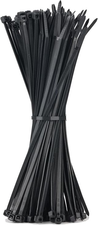 GRIFEMA Collier de Serrage Plastique Noir, 200 x 3,6 mm,100 Pièces